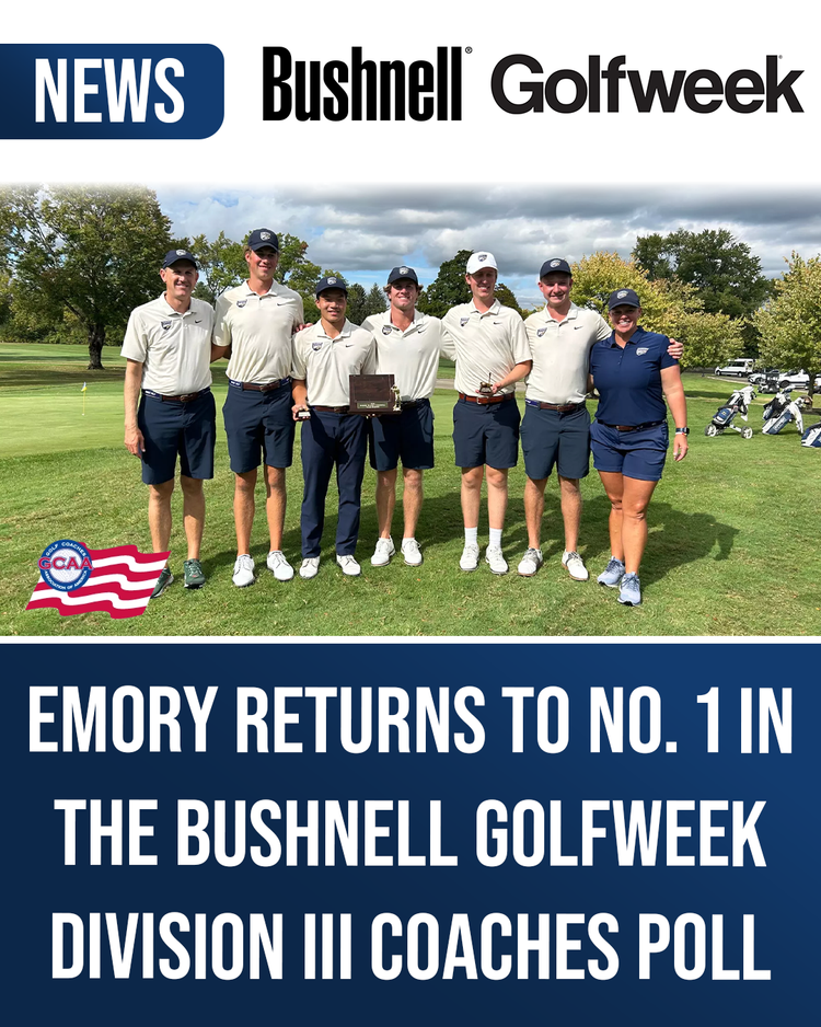 Emory returns to No. 1